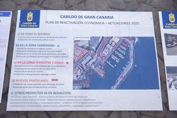  El Cabildo invertirá 1,6 millones en el Puerto de Taliarte para explotar su potencial pesquero, científico y deportivo/TA.